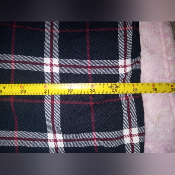 Vintage wrangler XL button up red/black plaid flannel - Picture 7 of 10